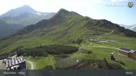 Archiv Foto Webcam Mayrhofen - Bergstation auf dem Ahorn 08:00
