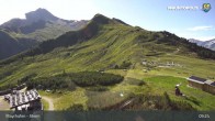 Archiv Foto Webcam Mayrhofen - Bergstation auf dem Ahorn 08:00