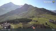 Archived image Webcam Mayrhofen - Mountain station at Ahorn mountain 08:00
