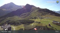 Archiv Foto Webcam Mayrhofen - Bergstation auf dem Ahorn 08:00