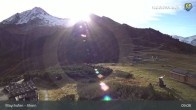 Archiv Foto Webcam Mayrhofen - Bergstation auf dem Ahorn 08:00