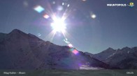Archiv Foto Webcam Mayrhofen - Bergstation auf dem Ahorn 08:00
