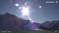 Archiv Foto Webcam Mayrhofen - Bergstation auf dem Ahorn 08:00