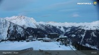 Archiv Foto Webcam Mayrhofen - Bergstation auf dem Ahorn 06:00