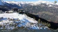 Archiv Foto Webcam Mayrhofen - Bergstation auf dem Ahorn 10:00