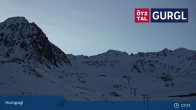 Archiv Foto Webcam Hochgurgl im Ötztal - Schermerbahn 07:00