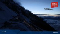 Archiv Foto Webcam Innsbrucker Nordkettenbahnen, Bergstation Seegrube 04:00