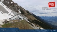 Archiv Foto Webcam Innsbrucker Nordkettenbahnen, Bergstation Seegrube 12:00