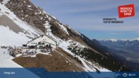 Archiv Foto Webcam Innsbrucker Nordkettenbahnen, Bergstation Seegrube 12:00