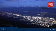 Archiv Foto Webcam Innsbrucker Nordkettenbahnen, Bergstation Seegrube 20:00
