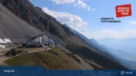 Archiv Foto Webcam Innsbrucker Nordkettenbahnen, Bergstation Seegrube 08:00