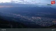 Archiv Foto Webcam Innsbrucker Nordkettenbahnen, Bergstation Seegrube 04:00