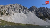 Archiv Foto Webcam Innsbrucker Nordkettenbahnen, Bergstation Seegrube 08:00