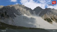 Archiv Foto Webcam Innsbrucker Nordkettenbahnen, Bergstation Seegrube 12:00
