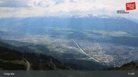 Archived image Webcam Innsbruck, Top Station Seegrube 10:00