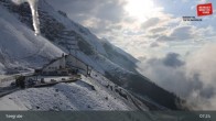 Archiv Foto Webcam Innsbrucker Nordkettenbahnen, Bergstation Seegrube 06:00
