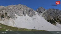 Archiv Foto Webcam Innsbrucker Nordkettenbahnen, Bergstation Seegrube 10:00