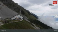 Archiv Foto Webcam Innsbrucker Nordkettenbahnen, Bergstation Seegrube 10:00