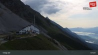Archiv Foto Webcam Innsbrucker Nordkettenbahnen, Bergstation Seegrube 07:00