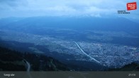 Archiv Foto Webcam Innsbrucker Nordkettenbahnen, Bergstation Seegrube 20:00