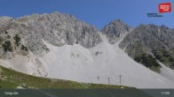 Archiv Foto Webcam Innsbrucker Nordkettenbahnen, Bergstation Seegrube 10:00