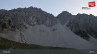 Archiv Foto Webcam Innsbrucker Nordkettenbahnen, Bergstation Seegrube 04:00