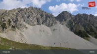 Archiv Foto Webcam Innsbrucker Nordkettenbahnen, Bergstation Seegrube 08:00