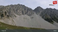 Archiv Foto Webcam Innsbrucker Nordkettenbahnen, Bergstation Seegrube 08:00