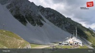 Archiv Foto Webcam Innsbrucker Nordkettenbahnen, Bergstation Seegrube 12:00