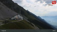 Archiv Foto Webcam Innsbrucker Nordkettenbahnen, Bergstation Seegrube 08:00