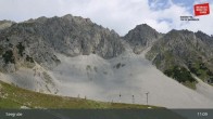 Archiv Foto Webcam Innsbrucker Nordkettenbahnen, Bergstation Seegrube 10:00