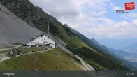 Archiv Foto Webcam Innsbrucker Nordkettenbahnen, Bergstation Seegrube 12:00