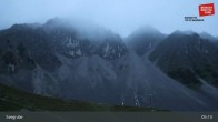 Archiv Foto Webcam Innsbrucker Nordkettenbahnen, Bergstation Seegrube 04:00