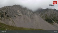 Archiv Foto Webcam Innsbrucker Nordkettenbahnen, Bergstation Seegrube 10:00