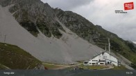 Archiv Foto Webcam Innsbrucker Nordkettenbahnen, Bergstation Seegrube 18:00
