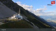 Archived image Webcam Innsbruck, Top Station Seegrube 18:00