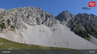 Archiv Foto Webcam Innsbrucker Nordkettenbahnen, Bergstation Seegrube 08:00