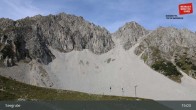 Archiv Foto Webcam Innsbrucker Nordkettenbahnen, Bergstation Seegrube 12:00