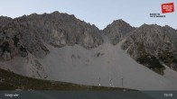 Archiv Foto Webcam Innsbrucker Nordkettenbahnen, Bergstation Seegrube 18:00
