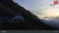 Archiv Foto Webcam Innsbrucker Nordkettenbahnen, Bergstation Seegrube 07:00