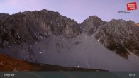 Archiv Foto Webcam Innsbrucker Nordkettenbahnen, Bergstation Seegrube 18:00