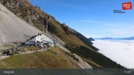 Archiv Foto Webcam Innsbrucker Nordkettenbahnen, Bergstation Seegrube 10:00