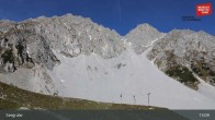 Archiv Foto Webcam Innsbrucker Nordkettenbahnen, Bergstation Seegrube 12:00