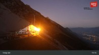 Archiv Foto Webcam Innsbrucker Nordkettenbahnen, Bergstation Seegrube 18:00