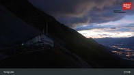 Archived image Webcam Innsbruck, Top Station Seegrube 06:00