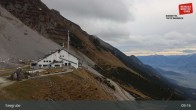 Archiv Foto Webcam Innsbrucker Nordkettenbahnen, Bergstation Seegrube 08:00