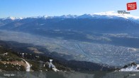 Archiv Foto Webcam Innsbrucker Nordkettenbahnen, Bergstation Seegrube 10:00