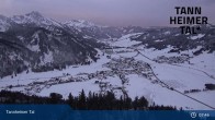 Archiv Foto Webcam Tannheim: Mittelstation Neunerköpfle 07:00