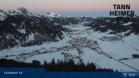 Archiv Foto Webcam Tannheim: Mittelstation Neunerköpfle 07:00