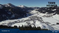 Archiv Foto Webcam Tannheim: Mittelstation Neunerköpfle 12:00